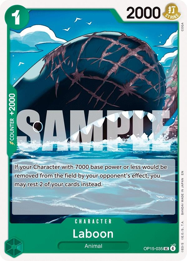Image for Laboon (OP15-035) (Adventure on Kami's Island) - One Piece Card Game