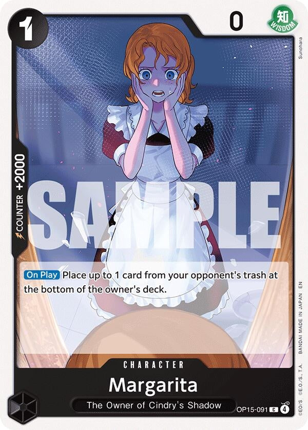 Image for Margarita (OP15-091) (Adventure on Kami's Island) - One Piece Card Game