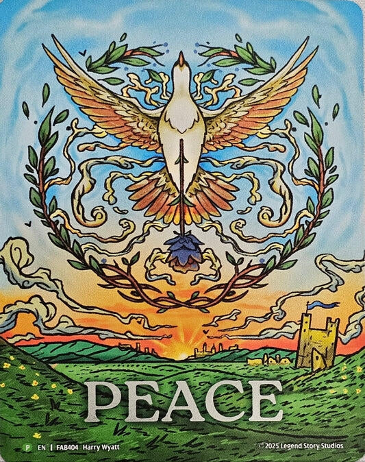 Image for Peace - FAB404 (FAB404) (Flesh and Blood: Promo Cards) - Flesh and Blood TCG