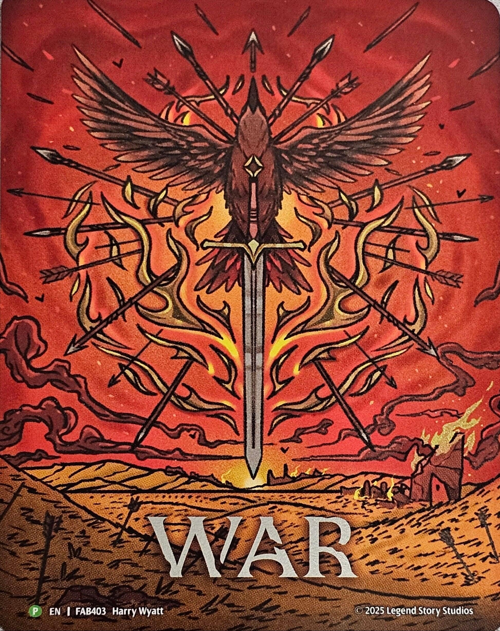 Image for War - FAB403 (FAB403) (Flesh and Blood: Promo Cards) - Flesh and Blood TCG
