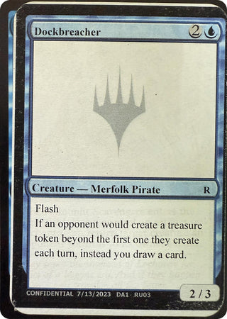 Image for Dockbreacher (Un-Known Event Playtest Cards) - Magic: The Gathering