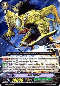 Hell Spider (1039) [BT01] - Cardfight Vanguard Single