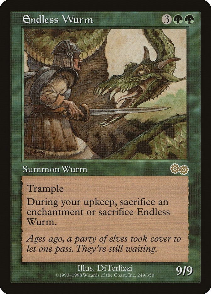 Endless Wurm (249) [USG] - MTG Single