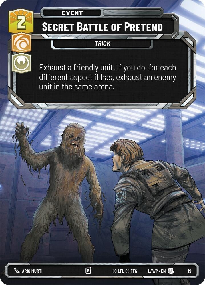 Image for Secret Battle of Pretend (19) (A Lawless Time - Weekly Play Promos) - Star Wars: Unlimited