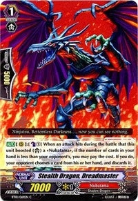 Stealth Dragon Dreadmaster (1069) [BT01] - Cardfight Vanguard Single