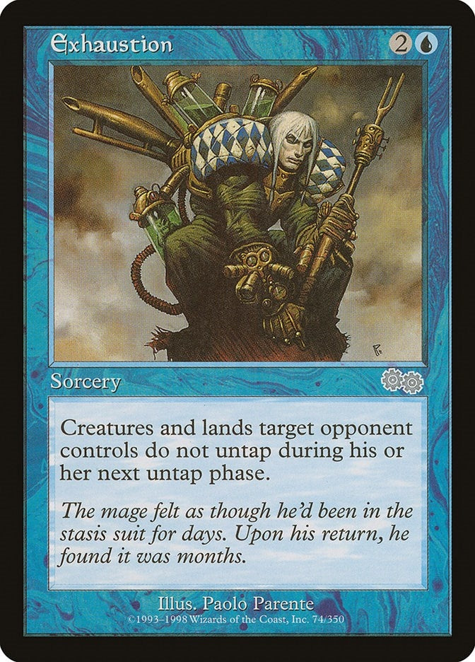 Exhaustion (74) [USG] - MTG Single