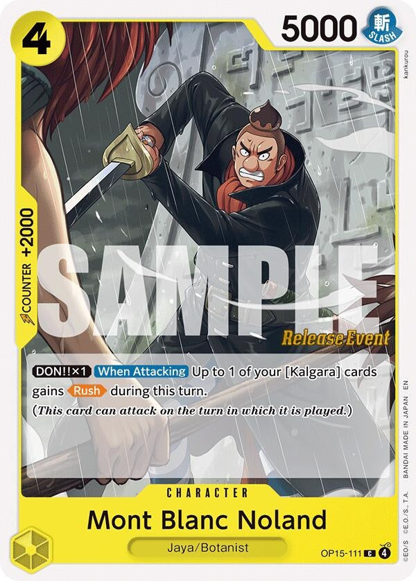 Image for Mont Blanc Noland (OP15-111) (Adventure on Kami's Island Release Event Cards) - One Piece Card Game