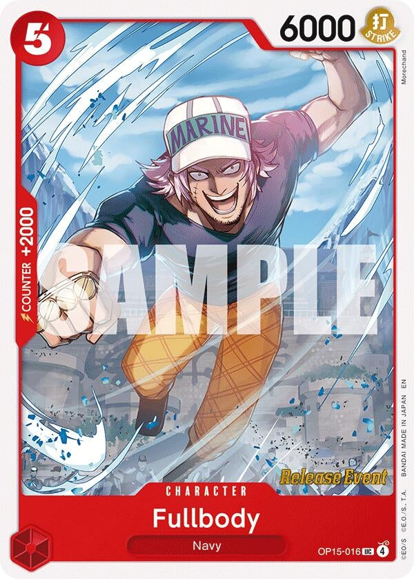 Image for Fullbody (OP15-016) (Adventure on Kami's Island Release Event Cards) - One Piece Card Game