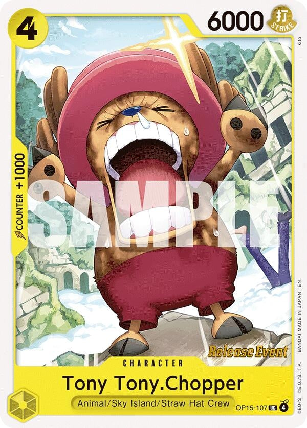 Image for Tony Tony.Chopper (OP15-107) (OP15-107) (Adventure on Kami's Island Release Event Cards) - One Piece Card Game