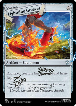 Image for Lightning Greaves (382) (382) (Secret Lair Drop Series) - Magic: The Gathering