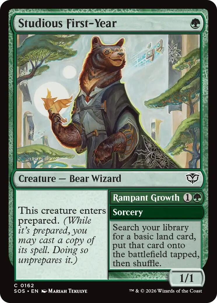 Image for Studious First-Year (Secrets of Strixhaven) - Magic: The Gathering