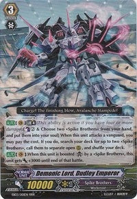 Demonic Lord Dudley Emperor (3001) [EB03] - Cardfight Vanguard Single