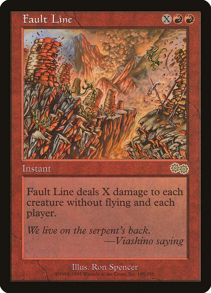 Fault Line (185) [USG] - MTG Single