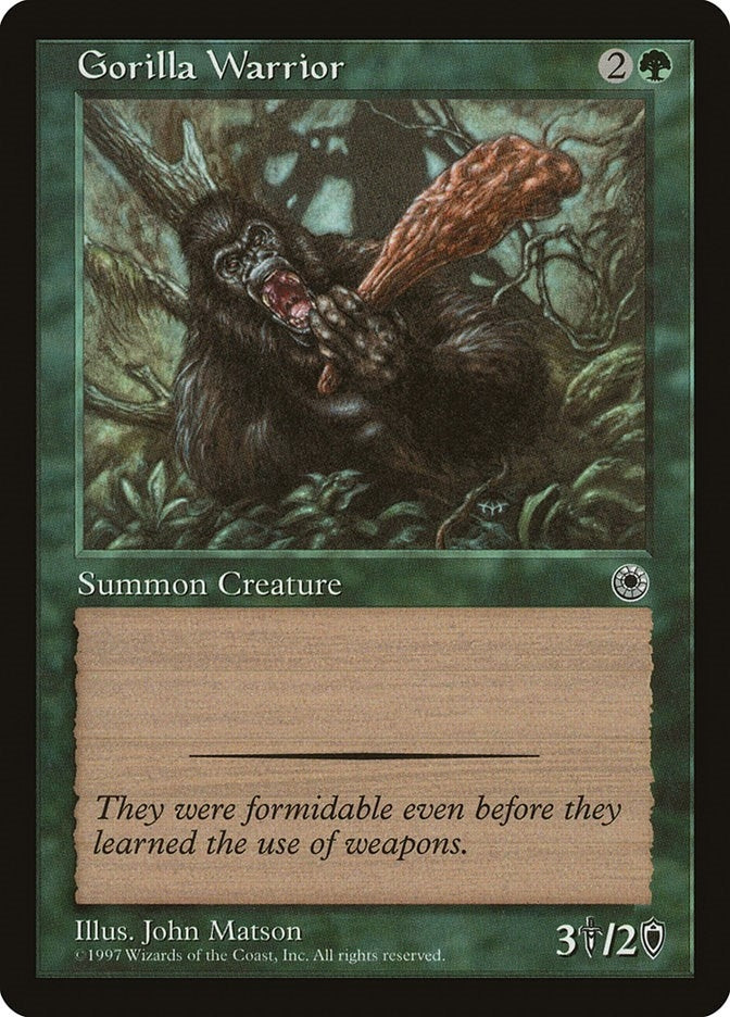 Gorilla Warrior [POR] - MTG Single