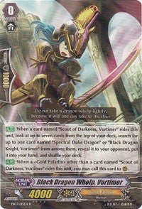 Black Dragon Whelp Vortimer (3015) [EB03] - Cardfight Vanguard Single