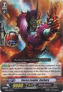 Fierce Leader Zachary (3019) [EB03] - Cardfight Vanguard Single