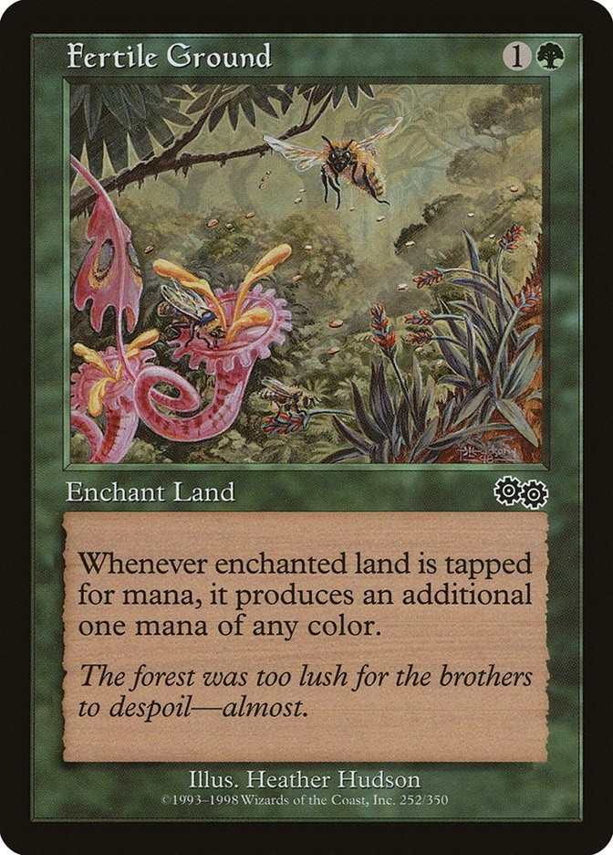 Fertile Ground (252) [USG] - MTG Single