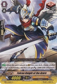 Falcon Knight of the Azure (3036) [EB03] - Cardfight Vanguard Single