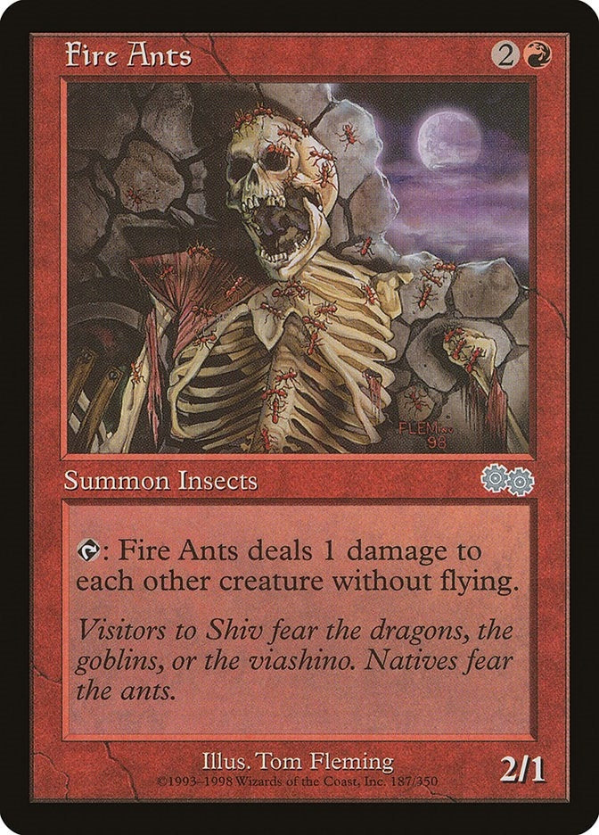 Fire Ants (187) [USG] - MTG Single