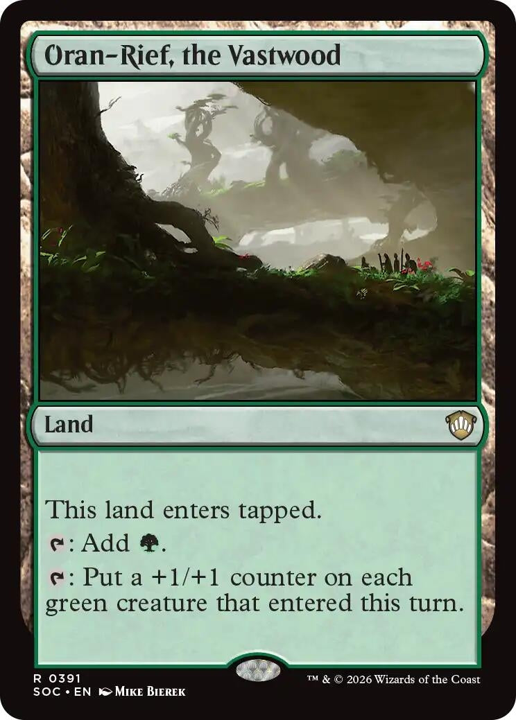 Image for Oran-Rief, the Vastwood (391) (Secrets of Strixhaven) - Magic: The Gathering