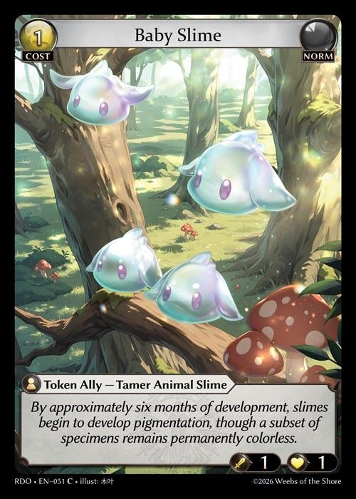 Image for Baby Slime (051) (Radiant Origins) - Grand Archive TCG