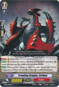 Prowling Dragon Striken (1034) [EB01] - Cardfight Vanguard Single
