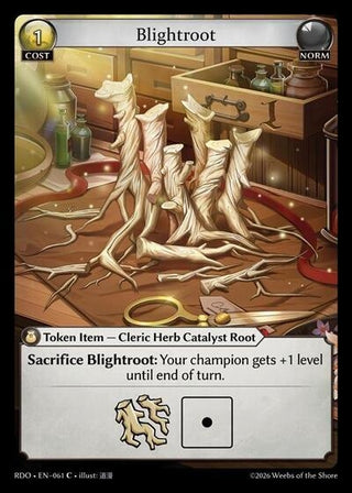Image for Blightroot (061) (Radiant Origins) - Grand Archive TCG