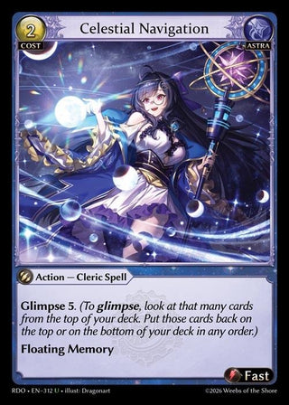 Image for Celestial Navigation (312) (Radiant Origins) - Grand Archive TCG