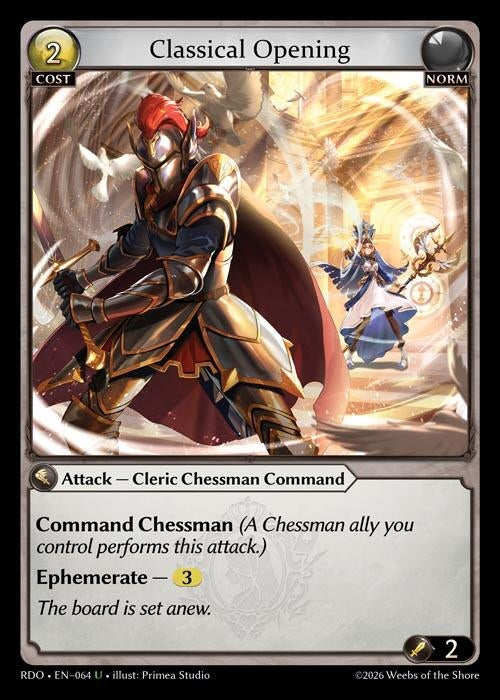 Image for Classical Opening (064) (Radiant Origins) - Grand Archive TCG