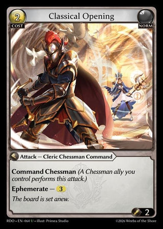 Image for Classical Opening (064) (Radiant Origins) - Grand Archive TCG