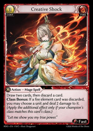 Image for Creative Shock (178) (Radiant Origins) - Grand Archive TCG