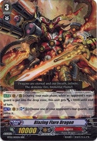 Blazing Flare Dragon (2005) [BT02] - Cardfight Vanguard Single