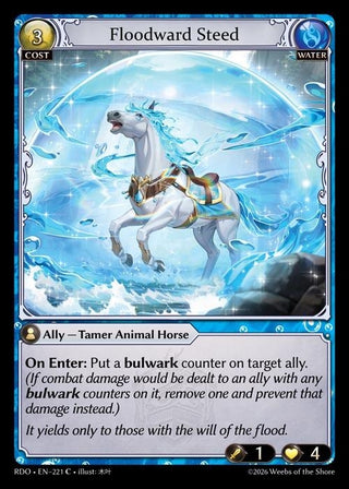 Image for Floodward Steed (221) (Radiant Origins) - Grand Archive TCG