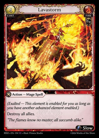 Image for Lavastorm (194) (Radiant Origins) - Grand Archive TCG