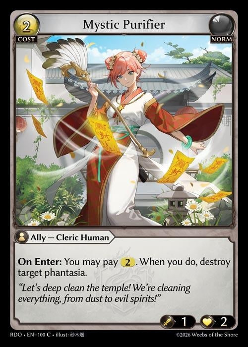 Image for Mystic Purifier (100) (Radiant Origins) - Grand Archive TCG