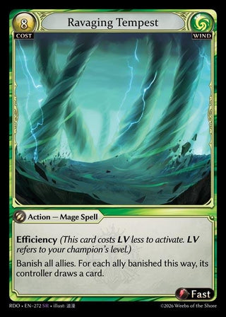 Image for Ravaging Tempest (272) (Radiant Origins) - Grand Archive TCG