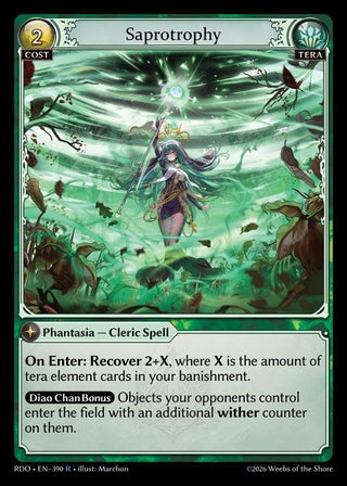 Image for Saprotrophy (390) (Radiant Origins) - Grand Archive TCG