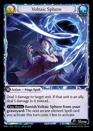 Image for Voltaic Sphere (310) (Radiant Origins) - Grand Archive TCG