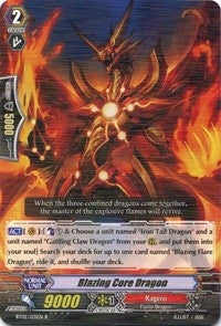 Blazing Core Dragon (2031) [BT02] - Cardfight Vanguard Single