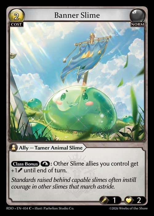 Image for Banner Slime (Curio Foil) (054) (Radiant Origins) - Grand Archive TCG