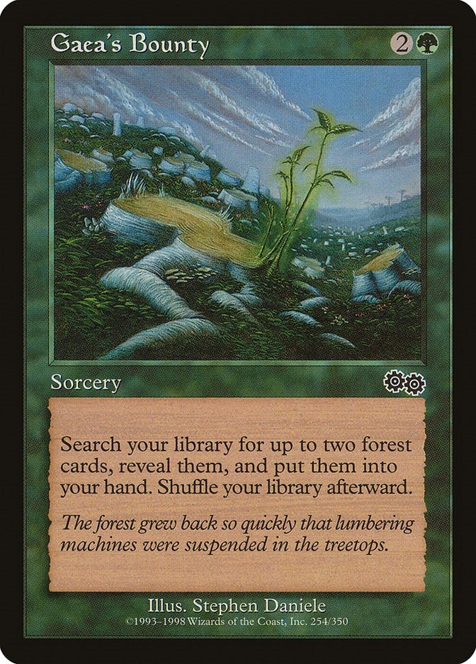 Gaea’s Bounty (254) [USG] - MTG Single