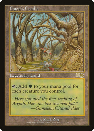 Gaea’s Cradle (321) [USG] - MTG Single