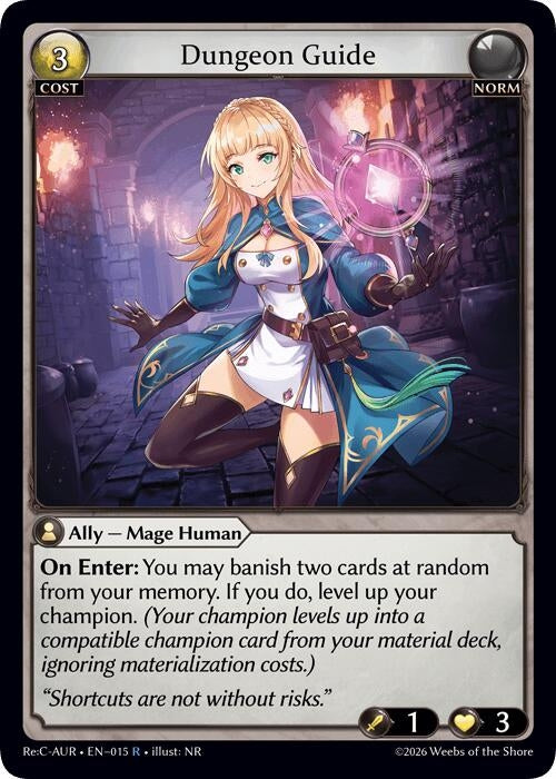 Image for Dungeon Guide (015) (Mordred Re: Collection, Aurelian Regent) - Grand Archive TCG