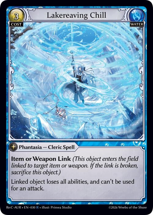 Image for Lakereaving Chill (030) (Mordred Re: Collection, Aurelian Regent) - Grand Archive TCG
