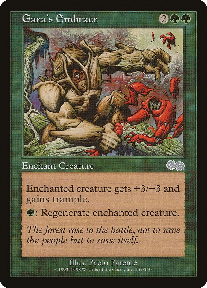 Gaea’s Embrace (255) [USG] - MTG Single
