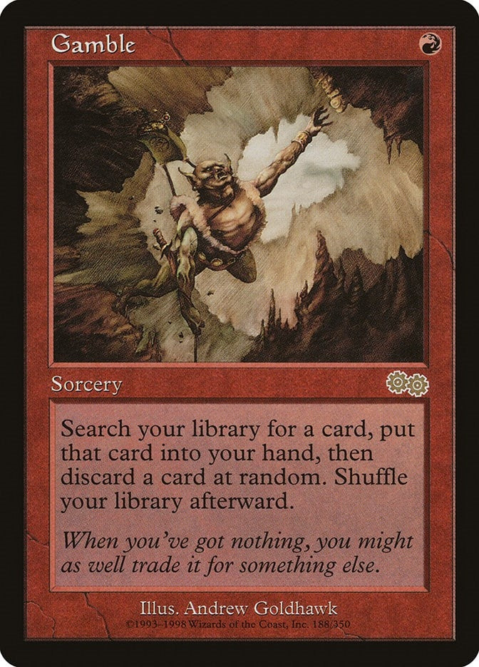 Gamble (188) [USG] - MTG Single