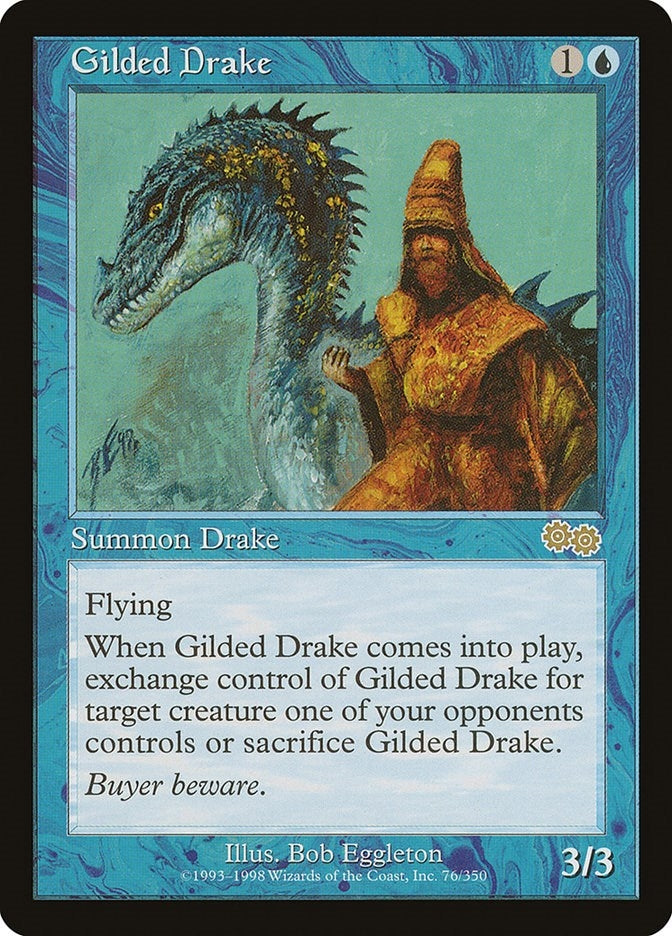 Gilded Drake (76) [USG] - MTG Single