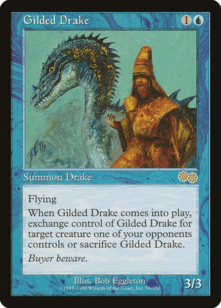 Gilded Drake (76) [USG] - MTG Single