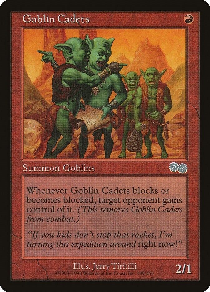 Goblin Cadets (189) [USG] - MTG Single