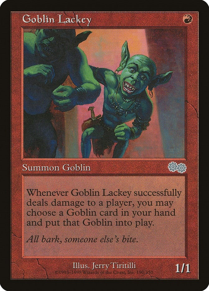 Goblin Lackey (190) [USG] - MTG Single